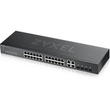 Zyxel GS1920-24V2 Administreret Gigabit Ethernet (10/100/1000) Sort, Switch Sort, Administreret, Gigabit Ethernet (10/100/1000), Stativ-montering