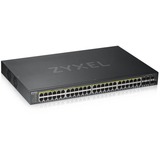 Zyxel GS1920-48HPV2 Administreret Gigabit Ethernet (10/100/1000) Strøm over Ethernet (PoE) Sort, Switch Sort, Administreret, Gigabit Ethernet (10/100/1000), Strøm over Ethernet (PoE)