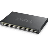 Zyxel GS1920-48HPV2 Administreret Gigabit Ethernet (10/100/1000) Strøm over Ethernet (PoE) Sort, Switch Sort, Administreret, Gigabit Ethernet (10/100/1000), Strøm over Ethernet (PoE)