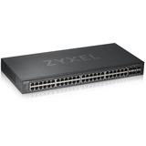 Zyxel GS1920-48V2 Administreret Gigabit Ethernet (10/100/1000) Sort, Switch Sort, Administreret, Gigabit Ethernet (10/100/1000), Stativ-montering