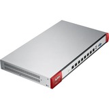 Zyxel USG1100 firewall (hardware) 6000 Mbit/s 6000 Mbit/s, 800 Mbit/s, 560811,5 t, FCC, CE EMC, C-Tick, BSMI, LVD (EN60950-1), BSMI, 55 bruger(e), Ledningsført