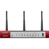 Zyxel USG20W-VPN-EU0101F trådløs router Gigabit Ethernet Dual-band (2,4 GHz / 5 GHz) 4G Grå, Rød, Firewall Wi-Fi 5 (802.11ac), Dual-band (2,4 GHz / 5 GHz), Ethernet LAN, 4G, Grå, Rød, Bærbar router