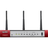 Zyxel USG20W-VPN-EU0101F trådløs router Gigabit Ethernet Dual-band (2,4 GHz / 5 GHz) Grå, Rød, Firewall Wi-Fi 5 (802.11ac), Dual-band (2,4 GHz / 5 GHz), Ethernet LAN, Grå, Rød, Bærbar router