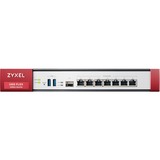 Zyxel USG Flex 500 firewall (hardware) 1U 2300 Mbit/s 2300 Mbit/s, 810 Mbit/s, 82,23 BUT/t, 41,5 dB, 529688 t, DCC, CE, C-Tick, LVD