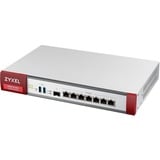 Zyxel USG Flex 500 firewall (hardware) 1U 2,3 Gbit/sek. 2,3 Gbit/sek., 0,81 Gbit/sek., 82,23 BUT/t, 41,5 dB, 529688 t, IPSEC, SSL/TLS