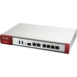 Zyxel VPN Firewall VPN 100 firewall (hardware) 2000 Mbit/s 2000 Mbit/s, 500 Mbit/s, 45,38 BUT/t, 529688,2 t, Ledningsført, Ethernet (RJ-45)