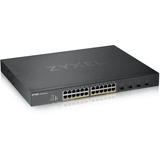 Zyxel XGS1930-28HP Administreret L3 Gigabit Ethernet (10/100/1000) Strøm over Ethernet (PoE) Sort, Switch Sort, Administreret, L3, Gigabit Ethernet (10/100/1000), Strøm over Ethernet (PoE), Stativ-montering