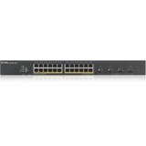 Zyxel XGS1930-28HP Administreret L3 Gigabit Ethernet (10/100/1000) Strøm over Ethernet (PoE) Sort, Switch Sort, Administreret, L3, Gigabit Ethernet (10/100/1000), Strøm over Ethernet (PoE), Stativ-montering