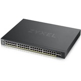 Zyxel XGS1930-52HP Administreret L3 Gigabit Ethernet (10/100/1000) Strøm over Ethernet (PoE) Sort, Switch Sort, Administreret, L3, Gigabit Ethernet (10/100/1000), Strøm over Ethernet (PoE), Stativ-montering