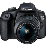 Canon EOS 2000D BK 18-55 IS II EU26 SLR kamerasæt 24,1 MP CMOS 6000 x 4000 pixel Sort, Digital kamera Sort, 24,1 MP, 6000 x 4000 pixel, CMOS, Fuld HD, Sort