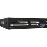 ICY BOX IB-865 kortlæser USB 3.2 Gen 1 (3.1 Gen 1) Intern Sort Sort, Kompakt flash (CF), CF Type II, Hukommelsesstick (MS), MicroDrive, MicroSD (TransFlash), MMC, MS..., Sort, 3.5", 5000 Mbit/s, USB 3.2 Gen 1 (3.1 Gen 1), 102 mm, Detail