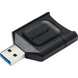 Kingston MobileLite Plus kortlæser USB 3.2 Gen 1 (3.1 Gen 1) Type-A Sort Sort, SD, Sort, Windows 10, Windows 8.1, Windows 8, Mac OS X v. 10.10.x+, Linux v.2.6.x+, Chrome OS, USB 3.2 Gen 1 (3.1 Gen 1) Type-A, 0 - 60 °C, -20 - 70 °C