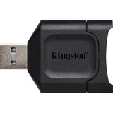 Kingston MobileLite Plus kortlæser USB 3.2 Gen 1 (3.1 Gen 1) Type-A Sort Sort, SD, Sort, Windows 10, Windows 8.1, Windows 8, Mac OS X v. 10.10.x+, Linux v.2.6.x+, Chrome OS, USB 3.2 Gen 1 (3.1 Gen 1) Type-A, 0 - 60 °C, -20 - 70 °C
