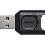 Kingston MobileLite Plus kortlæser USB 3.2 Gen 1 (3.1 Gen 1) Type-A Sort Sort, MicroSD (TransFlash), Sort, Windows 10, Windows 8.1, Windows 8, Mac OS X v. 10.10.x+, Linux v.2.6.x+, Chrome OS, USB 3.2 Gen 1 (3.1 Gen 1) Type-A, 0 - 60 °C, -20 - 70 °C