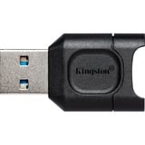 Kingston MobileLite Plus kortlæser USB 3.2 Gen 1 (3.1 Gen 1) Type-A Sort Sort, MicroSD (TransFlash), Sort, USB 3.2 Gen 1 (3.1 Gen 1) Type-A, 36,6 mm, 20 mm, 7,5 mm