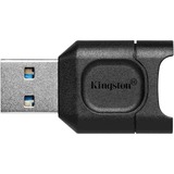 Kingston MobileLite Plus kortlæser USB 3.2 Gen 1 (3.1 Gen 1) Type-A Sort Sort, MicroSD (TransFlash), Sort, USB 3.2 Gen 1 (3.1 Gen 1) Type-A, 36,6 mm, 20 mm, 7,5 mm