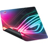 ASUS ROG Strix Edge Gaming musemåtte Flerfarvet, Gaming Mus pad Flerfarvet, Mønster, Gummi, Skridsikker bund, Gaming musemåtte