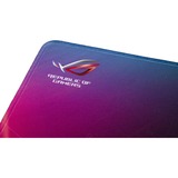 ASUS ROG Strix Edge Gaming musemåtte Flerfarvet, Gaming Mus pad Flerfarvet, Mønster, Gummi, Skridsikker bund, Gaming musemåtte