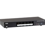ATEN CS1944DP-AT-G KVM Switch Sort, KVM-switchen 4096 x 2160 pixel, Ethernet LAN, 4K Ultra HD, 6,125 W, Sort