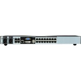 ATEN KN2116VA-AX-G KVM Switch Sort, Grå, KVM-switchen 1920 x 1200 pixel, Ethernet LAN, WUXGA, Sort, Grå