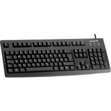 CHERRY Comfort keyboard USB, sort, fransk layout, Tastatur Sort, FR-layout, black, FR, Ledningsført, USB, Sort