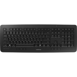CHERRY DW 5100 tastatur Mus inkluderet Universel RF trådløst US engelsk Sort, Desktop sæt Sort, Amerikansk layout, Fuld størrelse (100 %), Trådløs, RF trådløst, Sort, Mus inkluderet