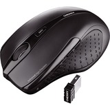 CHERRY DW 5100 tastatur Mus inkluderet Universel RF trådløst US engelsk Sort, Desktop sæt Sort, Amerikansk layout, Fuld størrelse (100 %), Trådløs, RF trådløst, Sort, Mus inkluderet