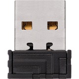CHERRY DW 5100 tastatur Mus inkluderet Universel RF trådløst US engelsk Sort, Desktop sæt Sort, Amerikansk layout, Fuld størrelse (100 %), Trådløs, RF trådløst, Sort, Mus inkluderet