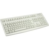 CHERRY G83-6105 tastatur Universel USB UK engelsk Grå Beige, Layout i Storbritannien, Fuld størrelse (100 %), Ledningsført, USB, Grå