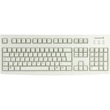 CHERRY G83-6105 tastatur Universel USB UK engelsk Grå Beige, Layout i Storbritannien, Fuld størrelse (100 %), Ledningsført, USB, Grå