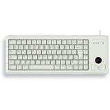 CHERRY G84-4400 tastatur USB QWERTY US engelsk Grå grå, Amerikansk layout, Fuld størrelse (100 %), Ledningsført, USB, QWERTY, Grå