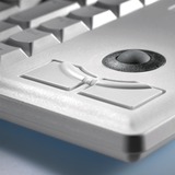 CHERRY G84-4400 tastatur USB QWERTY US engelsk Grå grå, Amerikansk layout, Fuld størrelse (100 %), Ledningsført, USB, QWERTY, Grå