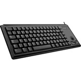 CHERRY G84-4400 tastatur USB QWERTY US engelsk Sort Sort, Amerikansk layout, Fuld størrelse (100 %), Ledningsført, USB, QWERTY, Sort