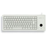 CHERRY G84-4400 tastatur Universel PS/2 QWERTY US engelsk Grå Beige, Amerikansk layout, Cherry mekanisk, Fuld størrelse (100 %), Ledningsført, PS/2, QWERTY, Grå