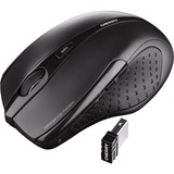 CHERRY MW 3000 mus Kontor Højre hånd RF trådløst Optisk 1750 dpi Sort, Højre hånd, Optisk, RF trådløst, 1750 dpi, Sort, Detail