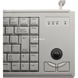 CHERRY Tastatur Lys grå, Amerikansk layout, Cherry mekanisk