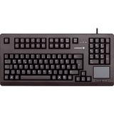 CHERRY TouchBoard G80-11900 tastatur Universel USB QWERTY US engelsk Sort Sort, Amerikansk layout, Kirsebær MX teknologi, Fuld størrelse (100 %), Ledningsført, USB, QWERTY, Sort