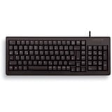 CHERRY XS Complete tastatur USB QWERTZ Tysk Sort Sort, DE-layout, Gummi dome, Fuld størrelse (100 %), Ledningsført, USB, QWERTZ, Sort