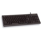CHERRY XS Complete tastatur Universel USB QWERTZ Tysk Sort Sort, DE-layout, Gummi dome, Fuld størrelse (100 %), Ledningsført, USB, QWERTZ, Sort