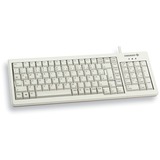 CHERRY XS tastatur Hjem USB QWERTZ Tysk Grå grå, DE-layout, Fuld størrelse (100 %), Ledningsført, USB, QWERTZ, Grå