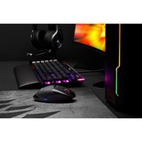 Corsair DARK CORE RGB PRO mus Højre hånd RF Wireless + Bluetooth + USB Type-A Optisk 18000 dpi, Gaming mus Sort, Højre hånd, Optisk, RF Wireless + Bluetooth + USB Type-A, 18000 dpi, Sort