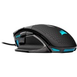 Corsair Nightsword RGB mus Højre hånd USB Type-A Optisk 18000 dpi, Gaming mus Sort, Højre hånd, Optisk, USB Type-A, 18000 dpi, Sort