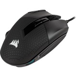 Corsair Nightsword RGB mus Højre hånd USB Type-A Optisk 18000 dpi, Gaming mus Sort, Højre hånd, Optisk, USB Type-A, 18000 dpi, Sort