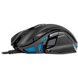 Corsair Nightsword RGB mus Højre hånd USB Type-A Optisk 18000 dpi, Gaming mus Sort, Højre hånd, Optisk, USB Type-A, 18000 dpi, Sort