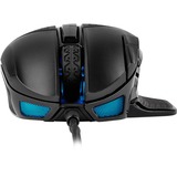 Corsair Nightsword RGB mus Højre hånd USB Type-A Optisk 18000 dpi, Gaming mus Sort, Højre hånd, Optisk, USB Type-A, 18000 dpi, Sort