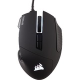 Corsair Scimitar RGB Elite mus Højre hånd USB Type-A Optisk 18000 dpi, Gaming mus Sort, Højre hånd, Optisk, USB Type-A, 18000 dpi, Sort