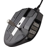 Corsair Scimitar RGB Elite mus Højre hånd USB Type-A Optisk 18000 dpi, Gaming mus Sort, Højre hånd, Optisk, USB Type-A, 18000 dpi, Sort