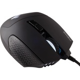 Corsair Scimitar RGB Elite mus Højre hånd USB Type-A Optisk 18000 dpi, Gaming mus Sort, Højre hånd, Optisk, USB Type-A, 18000 dpi, Sort