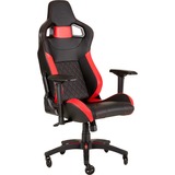Corsair T1 Race PC gamingstol Sort, Rød, Spil pladser Sort/Rød, PC gamingstol, 120 kg, Væddeløb, Nylon, Sort, Metal