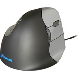 Evoluent VerticalMouse 4 mus Højre hånd USB Type-A Laser Sort/grå, Højre hånd, Laser, USB Type-A